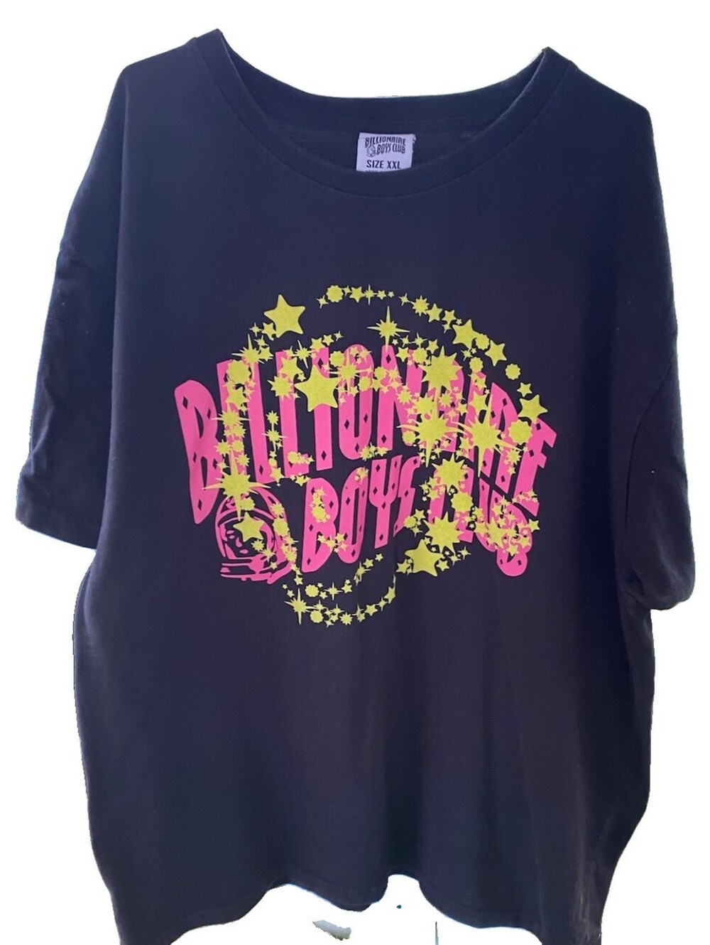 Billionaire Boys Club Stars Skatebaords Pharrel Baker Logo T-Shirt XXL Y2K
